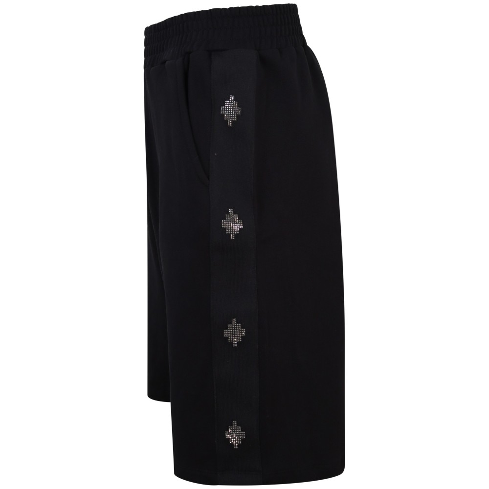 Bermuda con loghi di strass  per donna