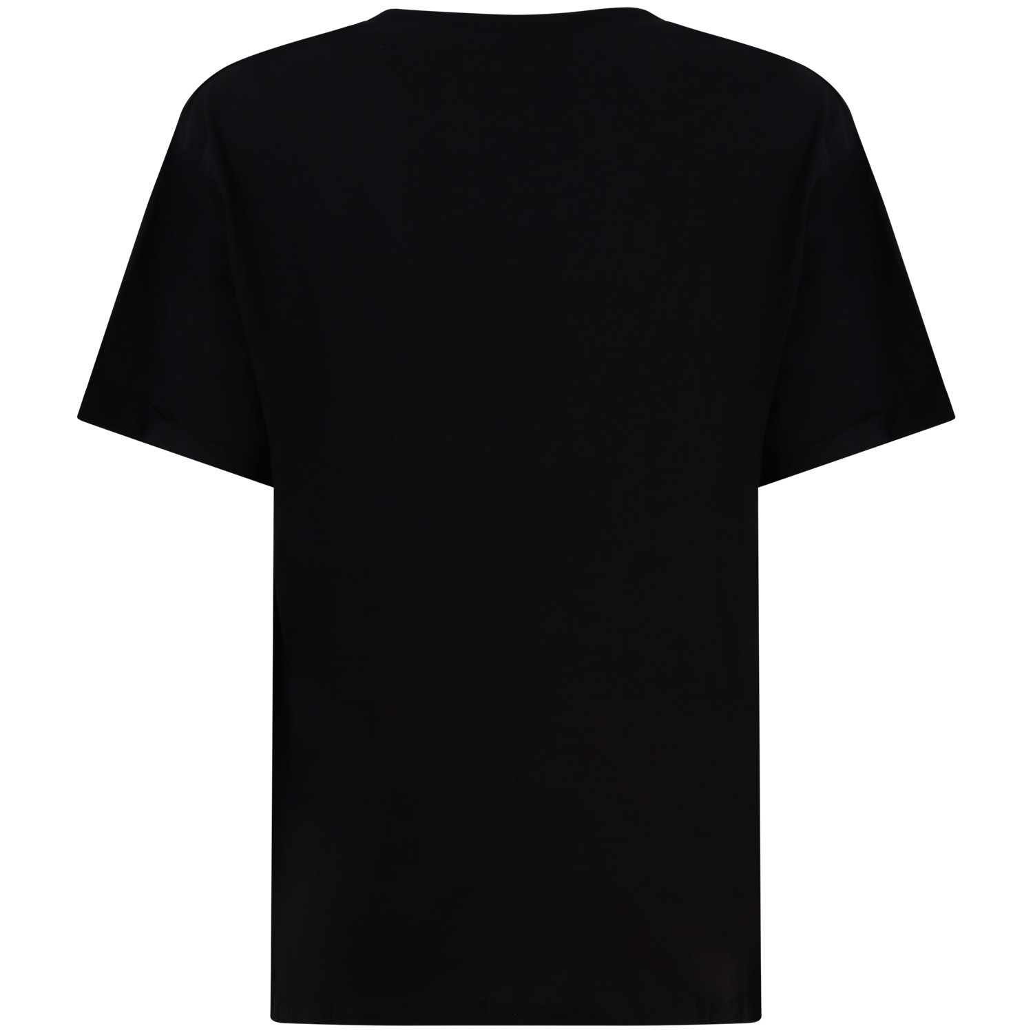 T-shirt nera per donna 2