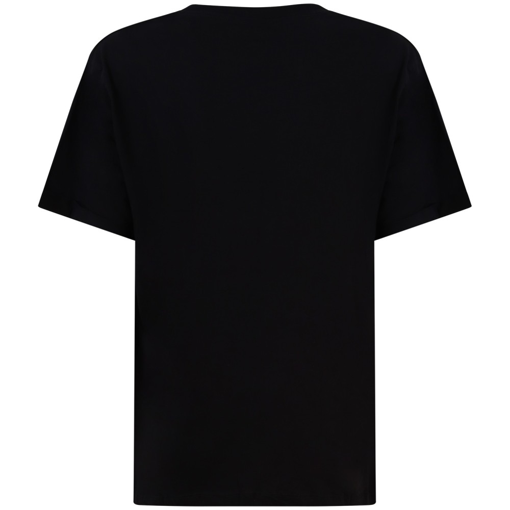 T-shirt nera per donna