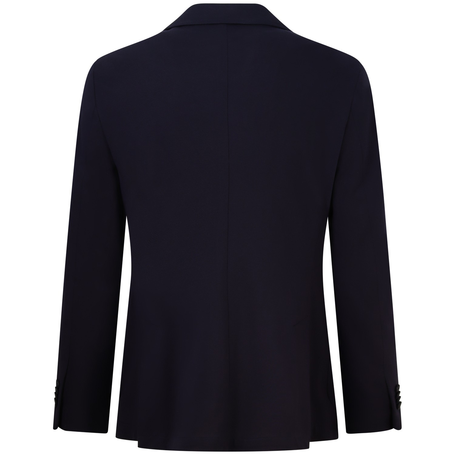 Giacca blu con microlavorazione per uomo 2