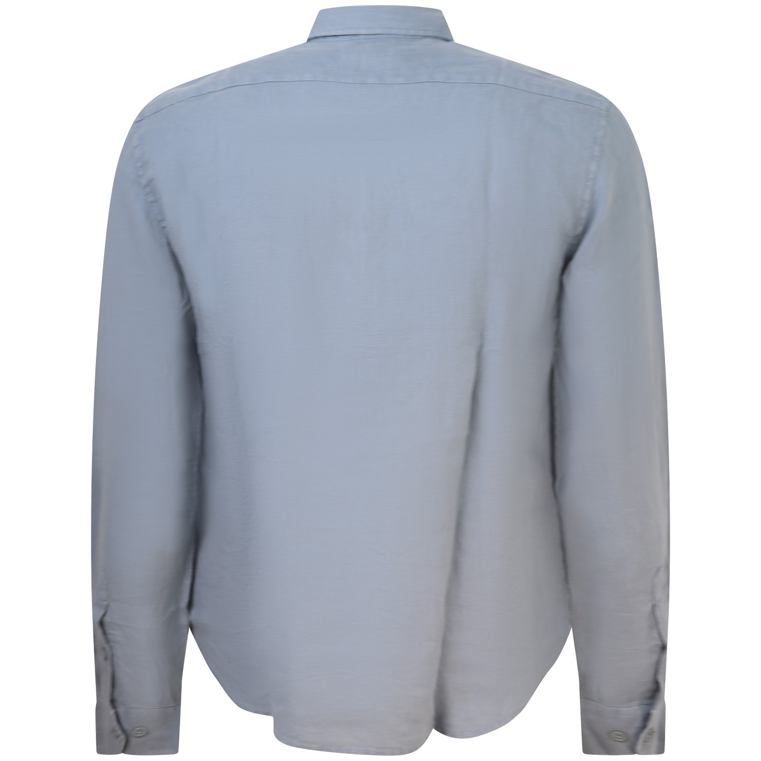 Camicia celeste  per uomo 2