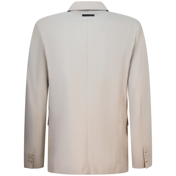 Giacca doppio petto  beige per uomo