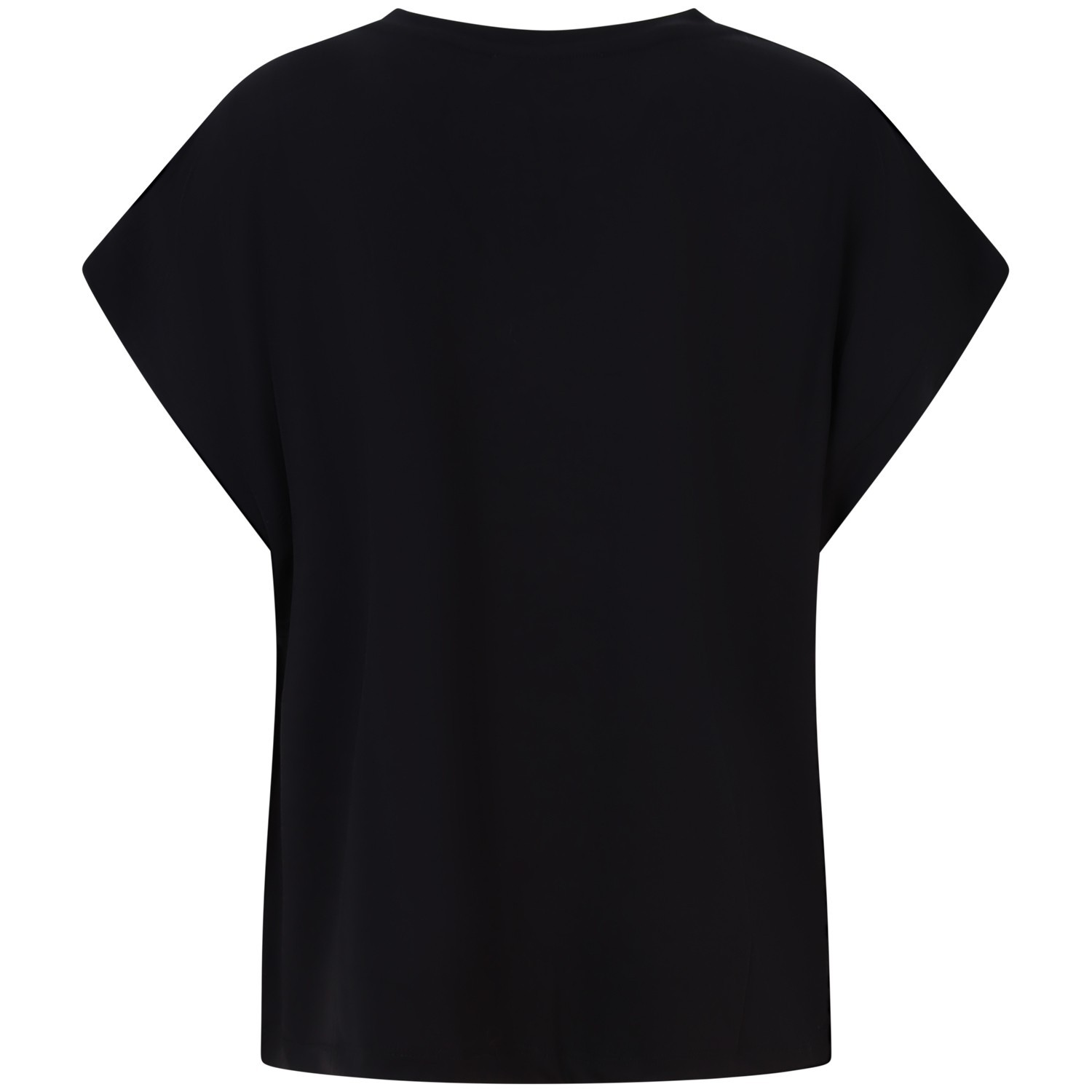 T-shirt nera nero per donna 2