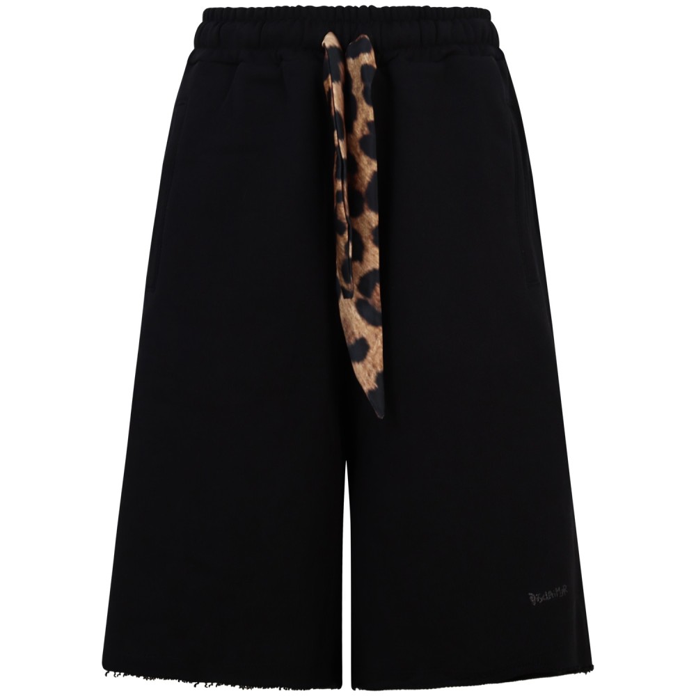 Bermuda nera per donna