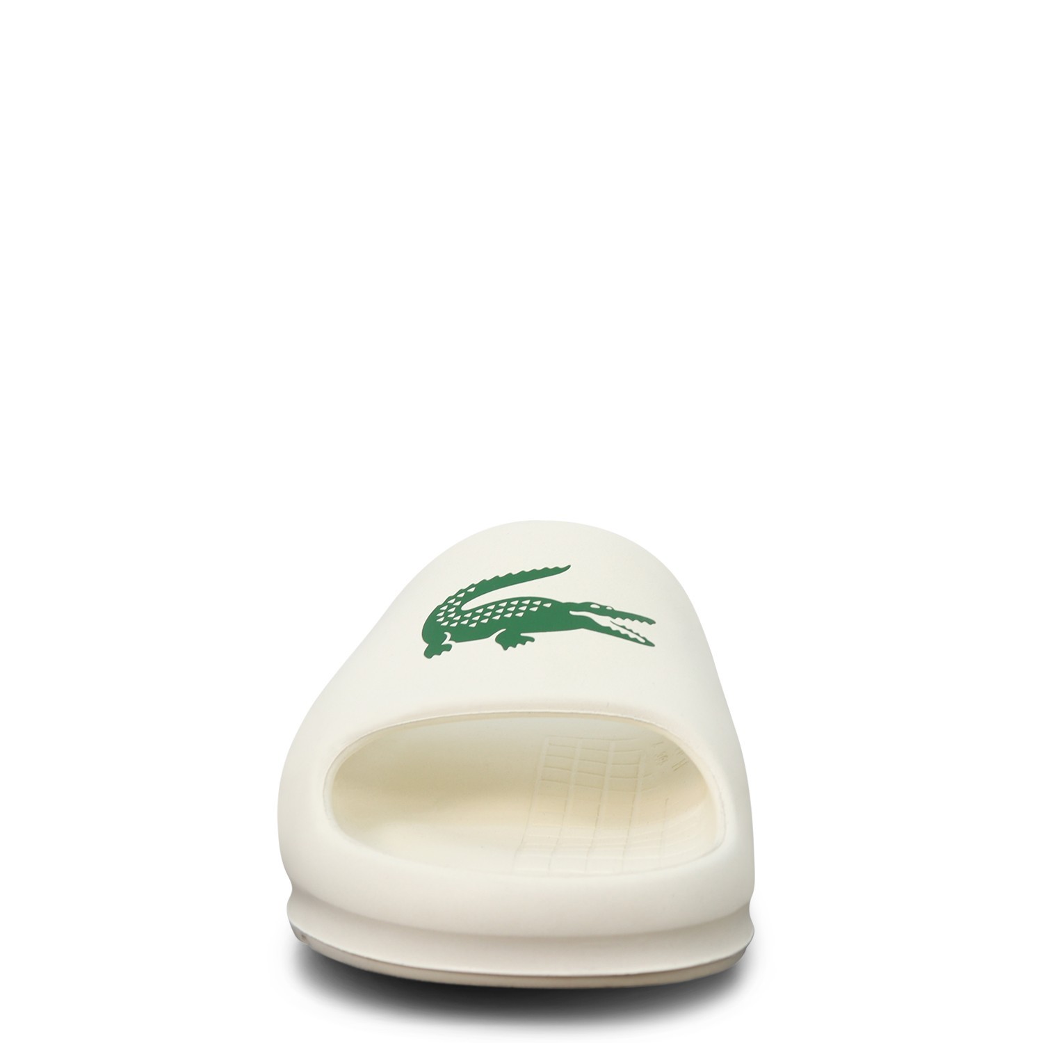 Ciabatte bianche con logo per uomo