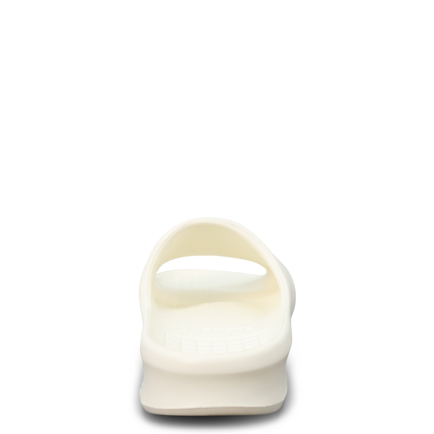 Ciabatte bianche con logo per uomo