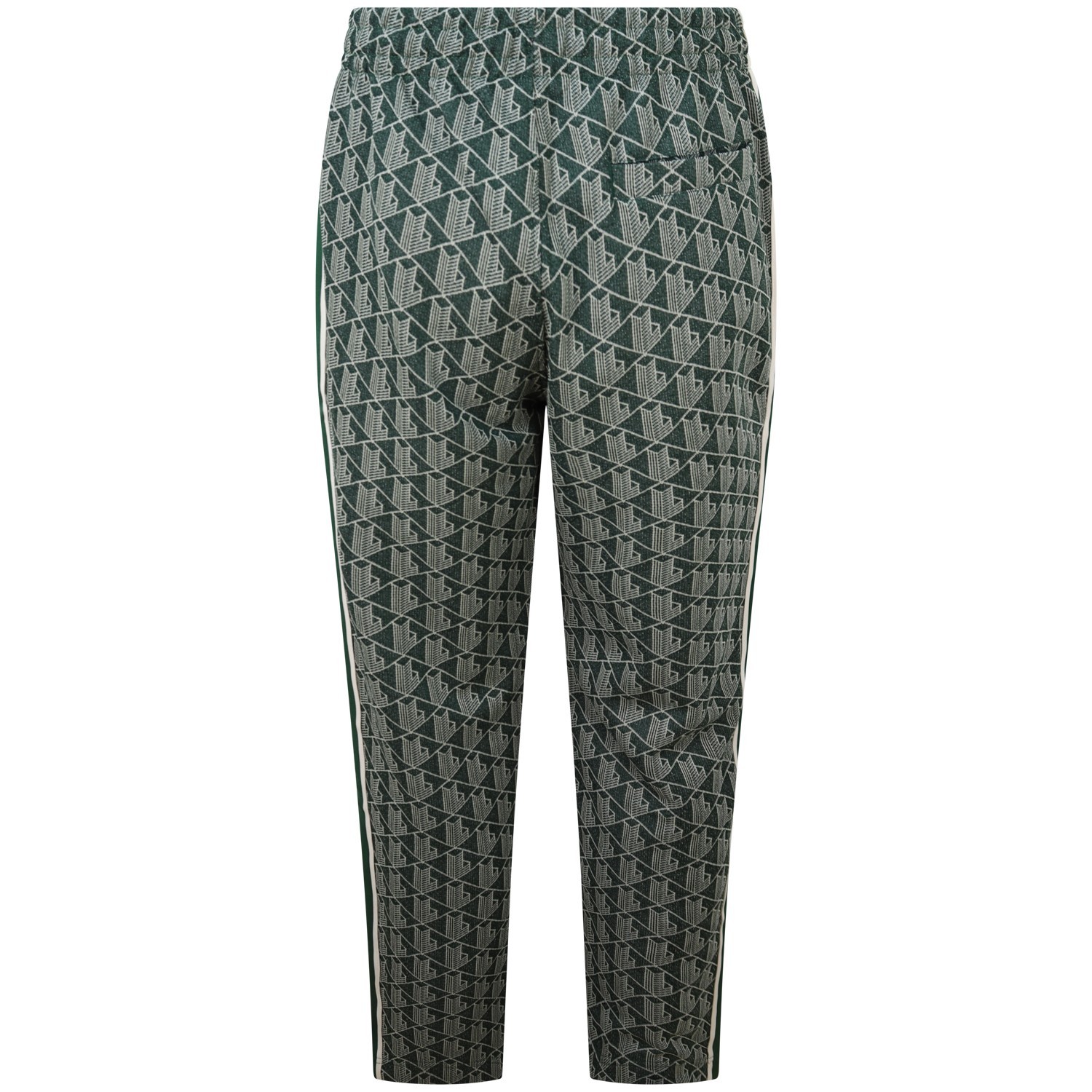 Pantalone tuta verde con fantasia per uomo