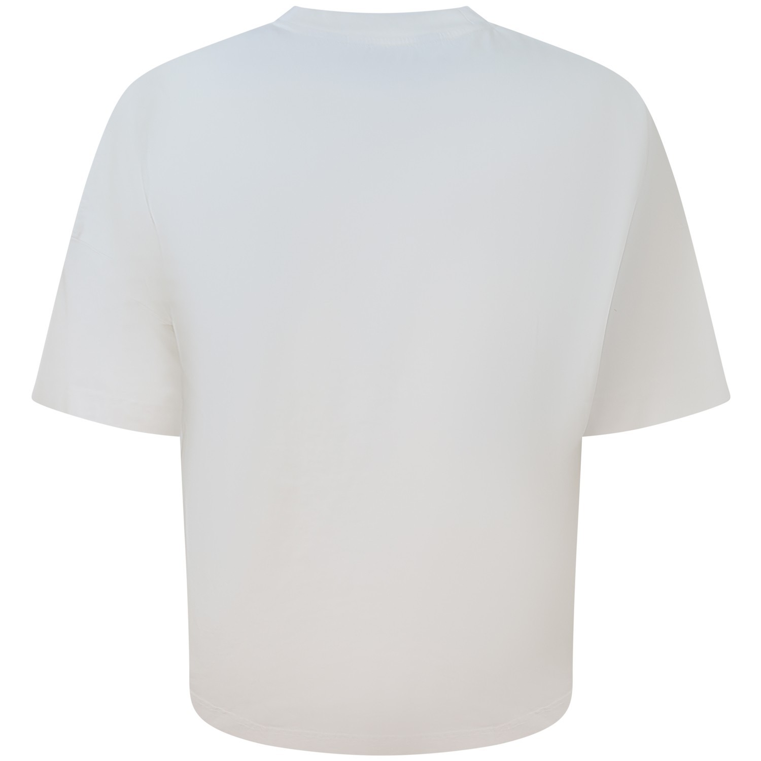 T-shirt bianca con stampa per uomo 2