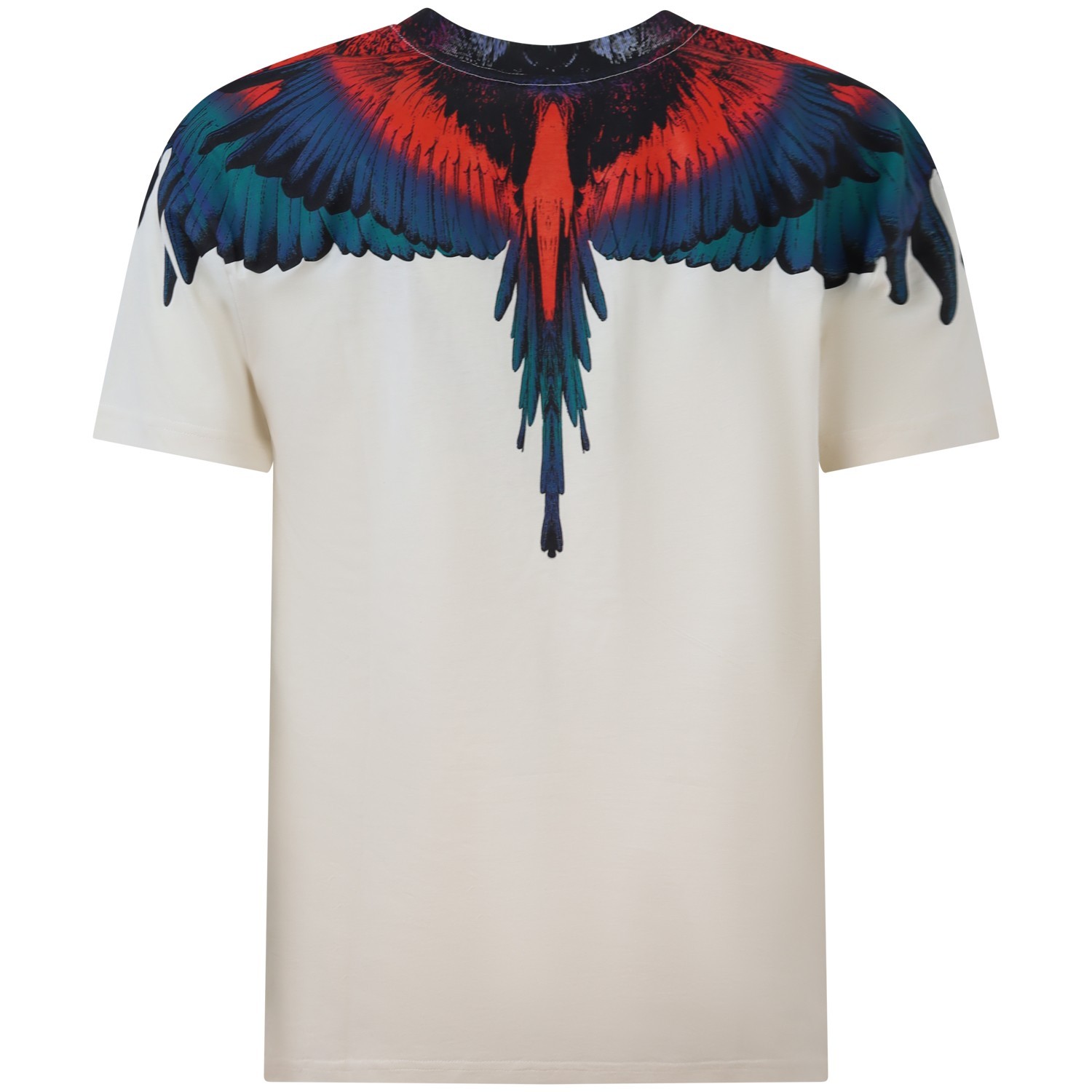 T-shirt bianca con stampa per uomo