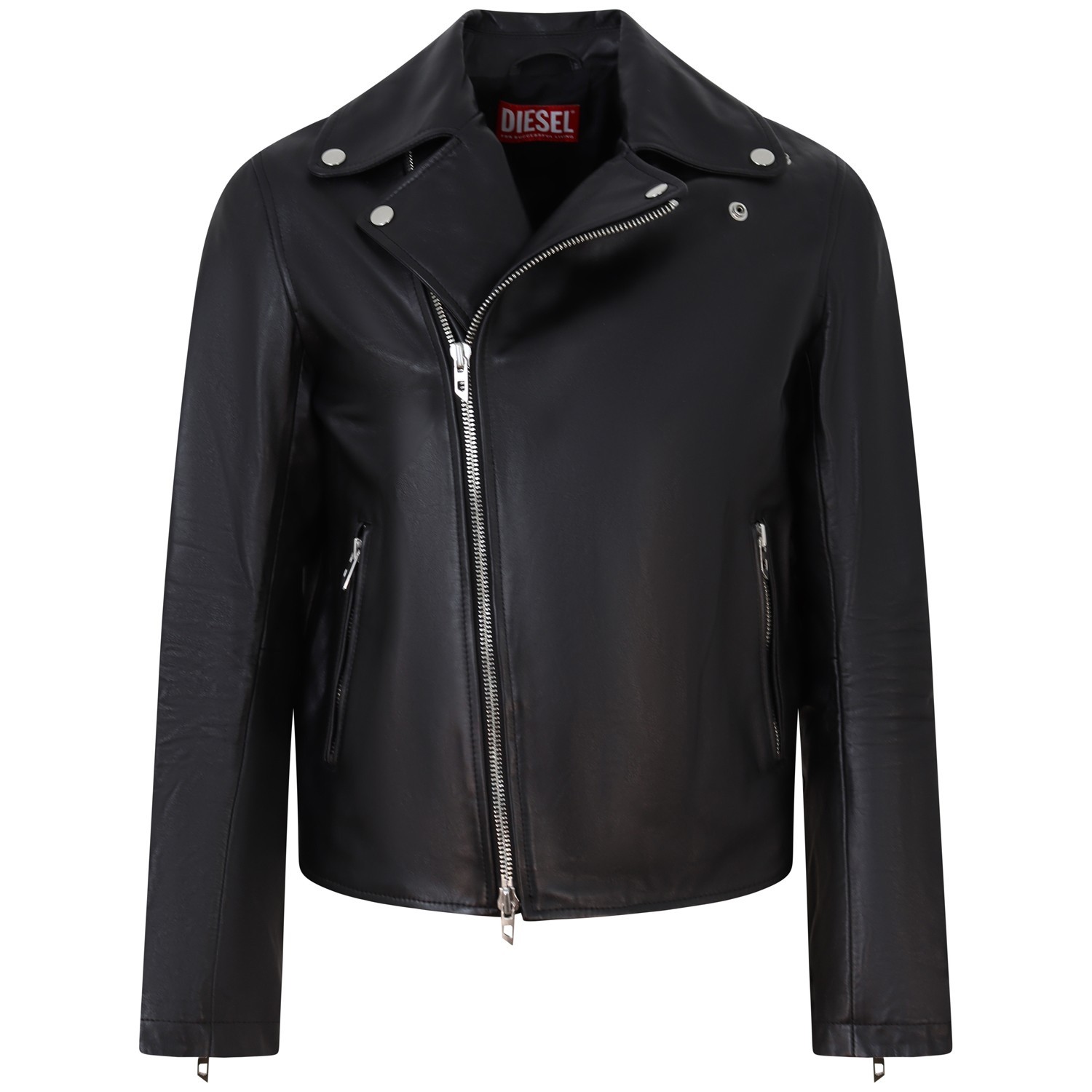 Chiodo in pelle per uomo