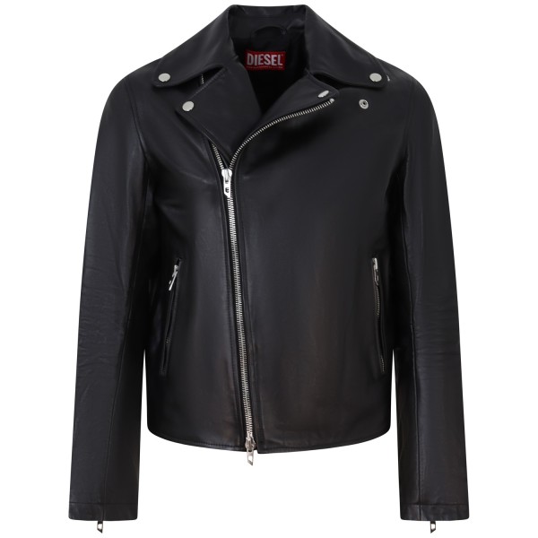 Chiodo in pelle per uomo