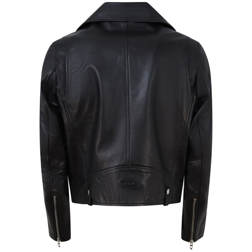 Chiodo in pelle per uomo