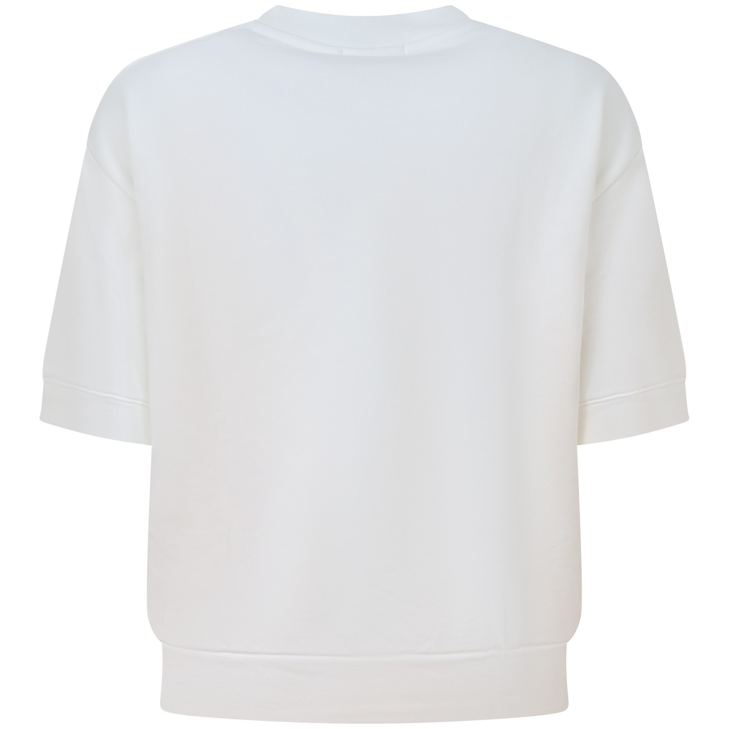 Felpa bianca unisex 2