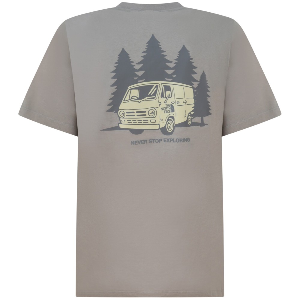 T-shirt grigia per uomo