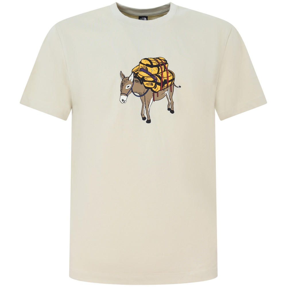 T-shirt beige per uomo