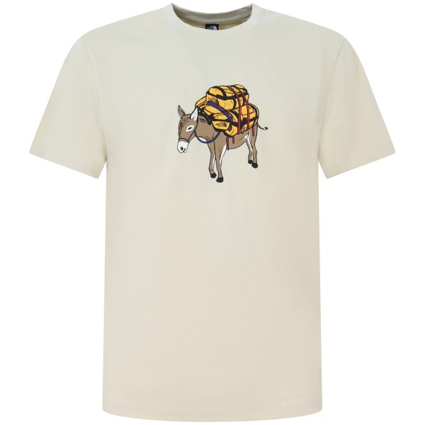 T-shirt beige per uomo
