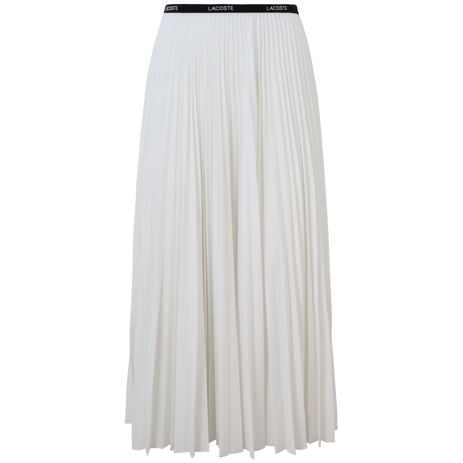 Gonna bianca plissè per donna