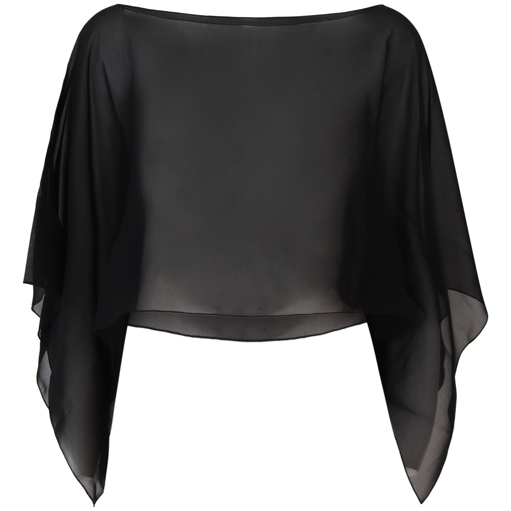 Mantella nera per donna