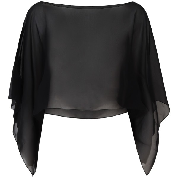 Mantella nera per donna