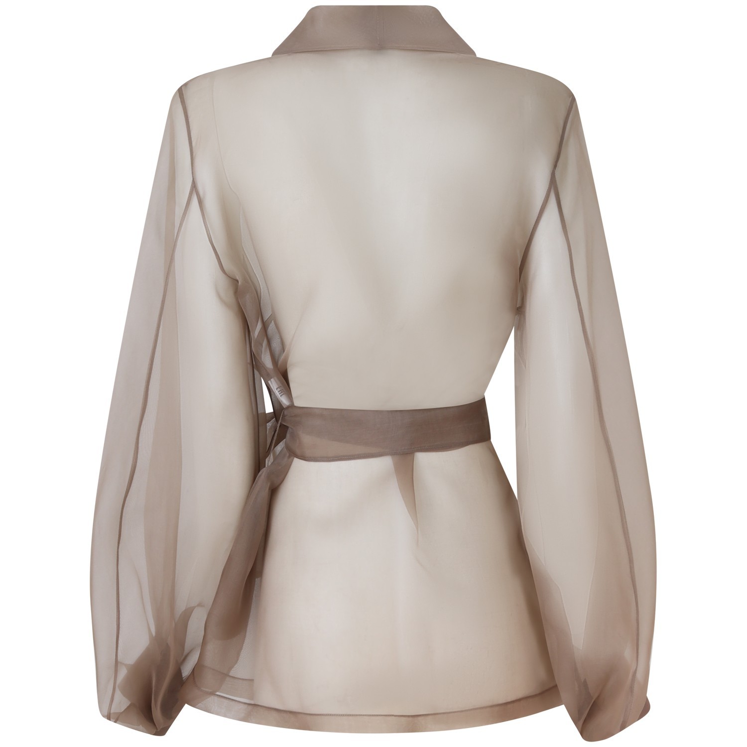 Camicia marrone per donna 2