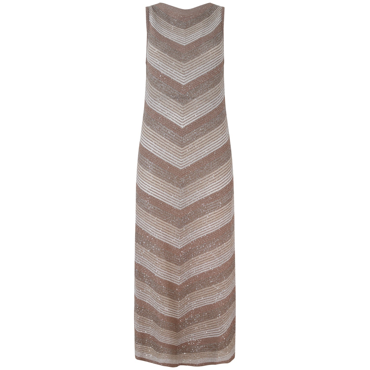 Abito lungo oro per donna