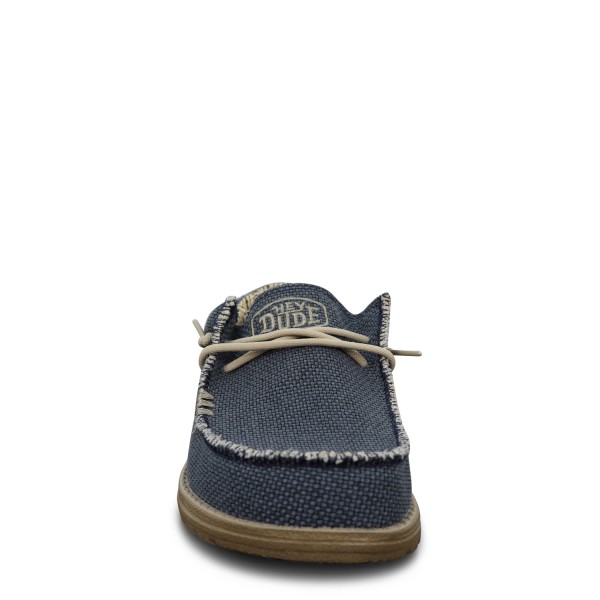 Mocassino blu 'WALLY BRAIDED' per uomo