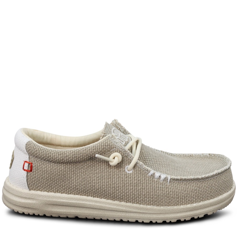 Mocassino avorio 'WALLY BRAIDED' per uomo