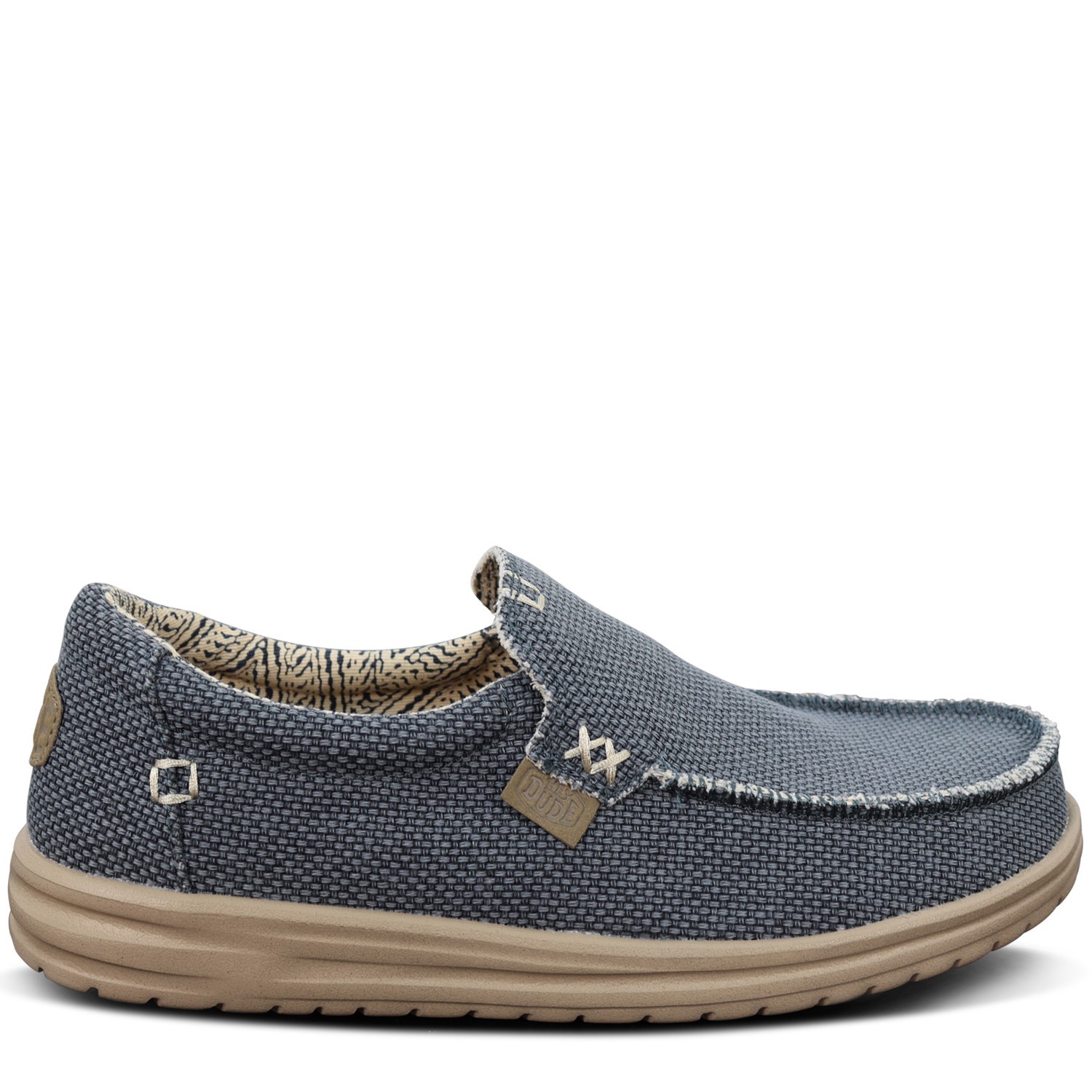 Mocassino blu 'MIKKA BRAIDED' per uomo