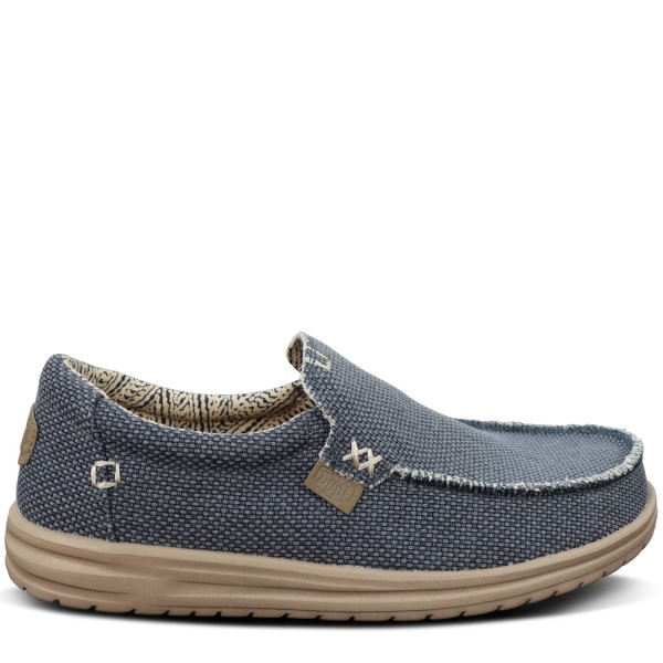 Mocassino blu 'MIKKA BRAIDED' per uomo