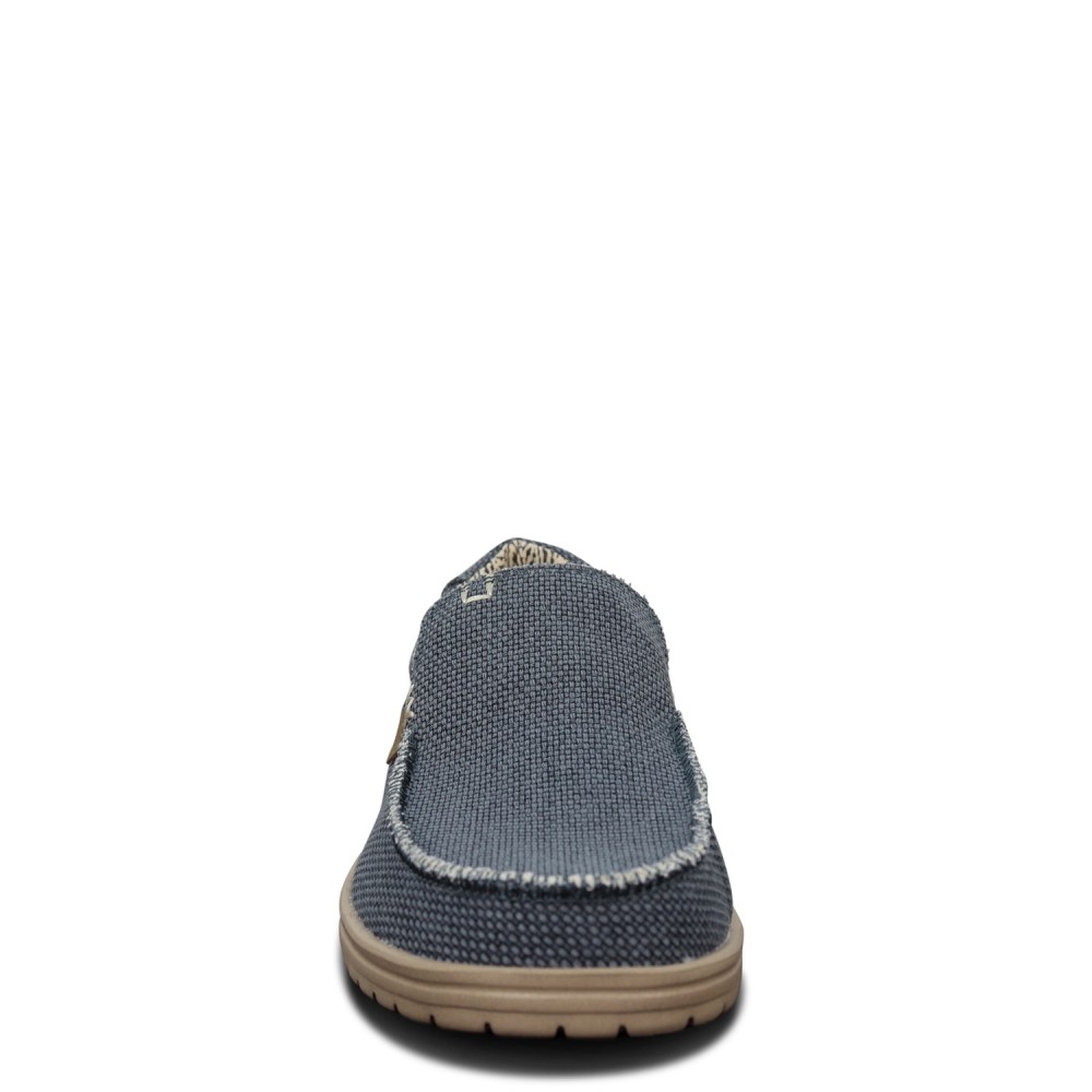 Mocassino blu 'MIKKA BRAIDED' per uomo