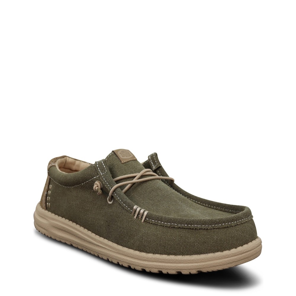 Mocassino verde  'WALLY WORKWEAR' per uomo