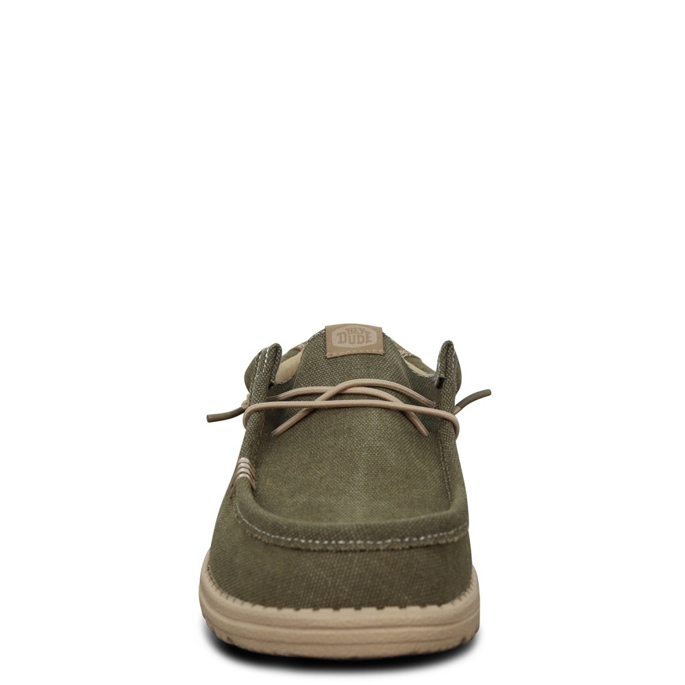 Mocassino verde  'WALLY WORKWEAR' per uomo