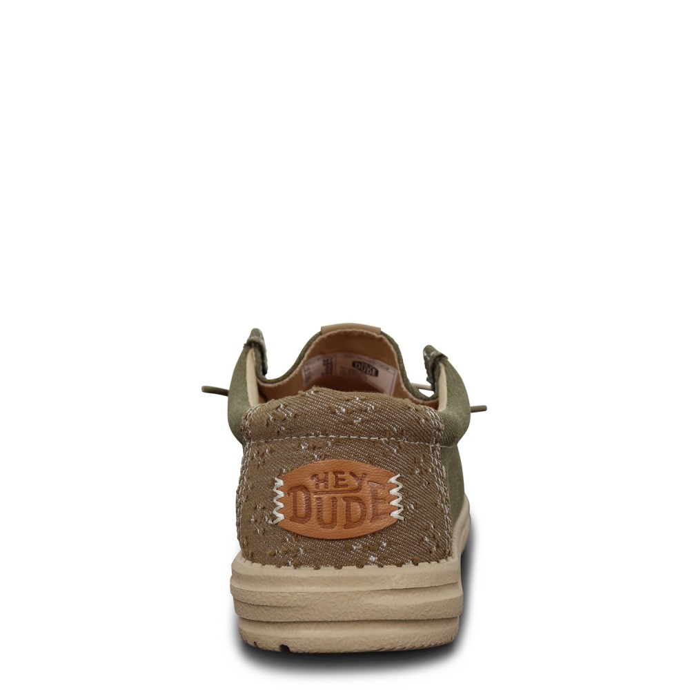 Mocassino verde  'WALLY WORKWEAR' per uomo