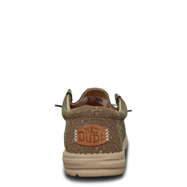 Mocassino verde  'WALLY WORKWEAR' per uomo