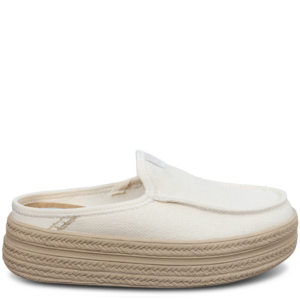Sabot 'AUSTIN LIFT ESPADRILLE WOVEN'  bianco per donna