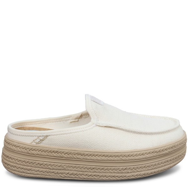 Sabot 'AUSTIN LIFT ESPADRILLE WOVEN'  bianco per donna