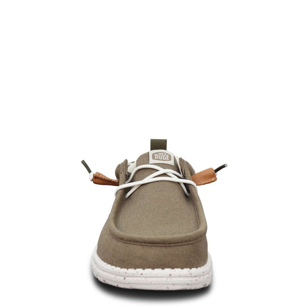 Mocassino marrone 'WALLY CRAFT LINEN' per uomo