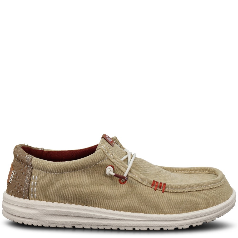Mocassino beige 'WALLY WORKWEAR' per uomo