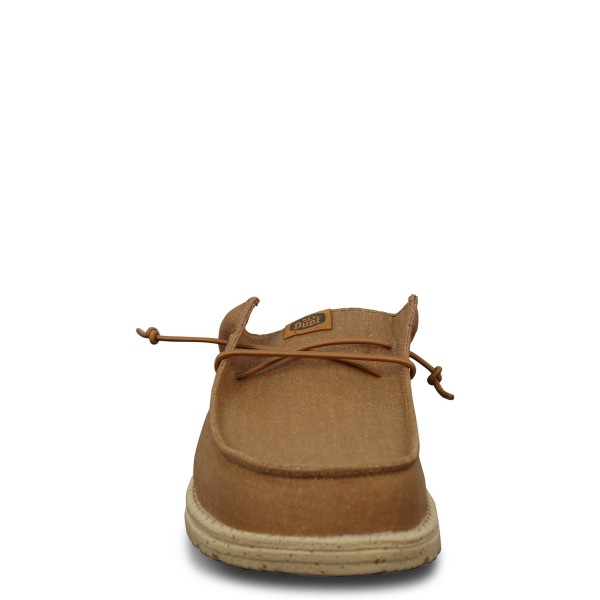 Mocassino-mules marrone 'WALLY SLIP STRETCH CAVAS' per uomo
