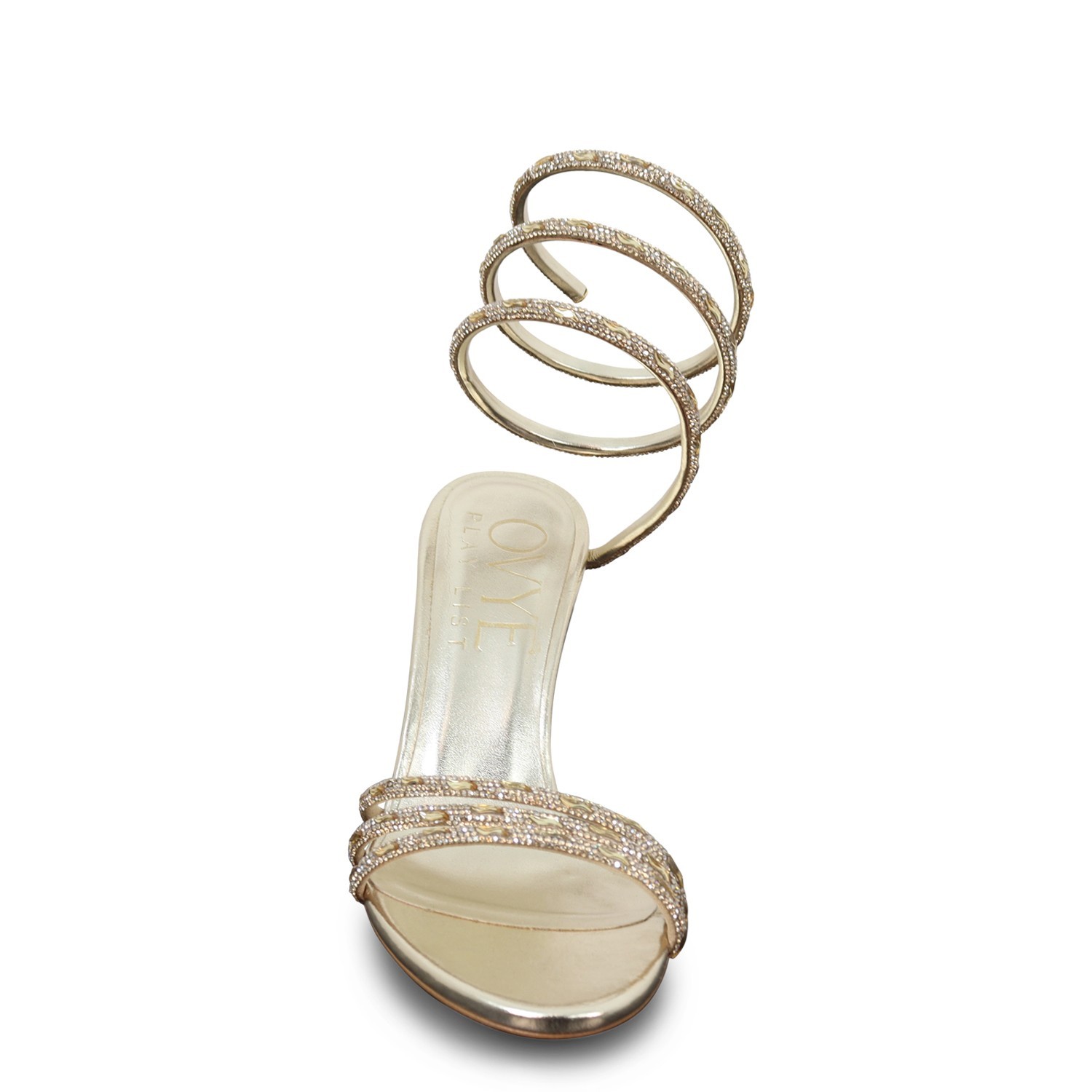 Sandalo oro per donna