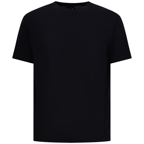 T-shirt  in maglia blu per uomo