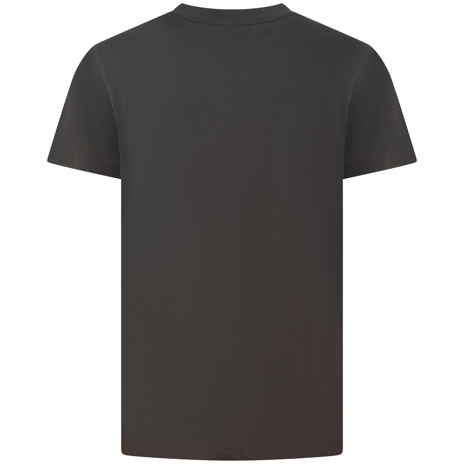 T-shirt verde con logo laterale per uomo 2