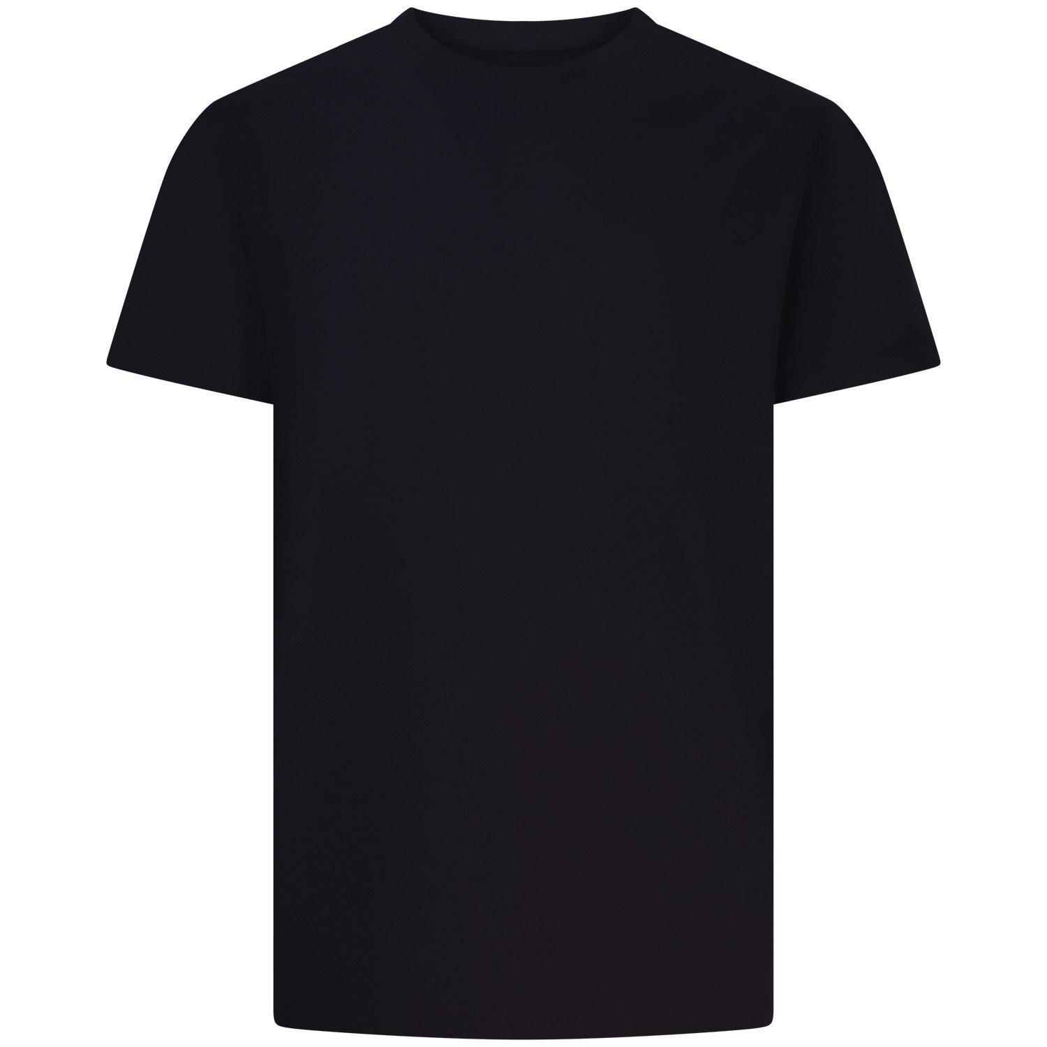 T-shirt blu basica per uomo