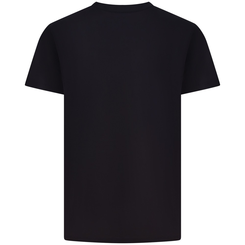 T-shirt blu basica per uomo