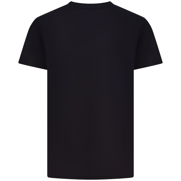 T-shirt blu basica per uomo