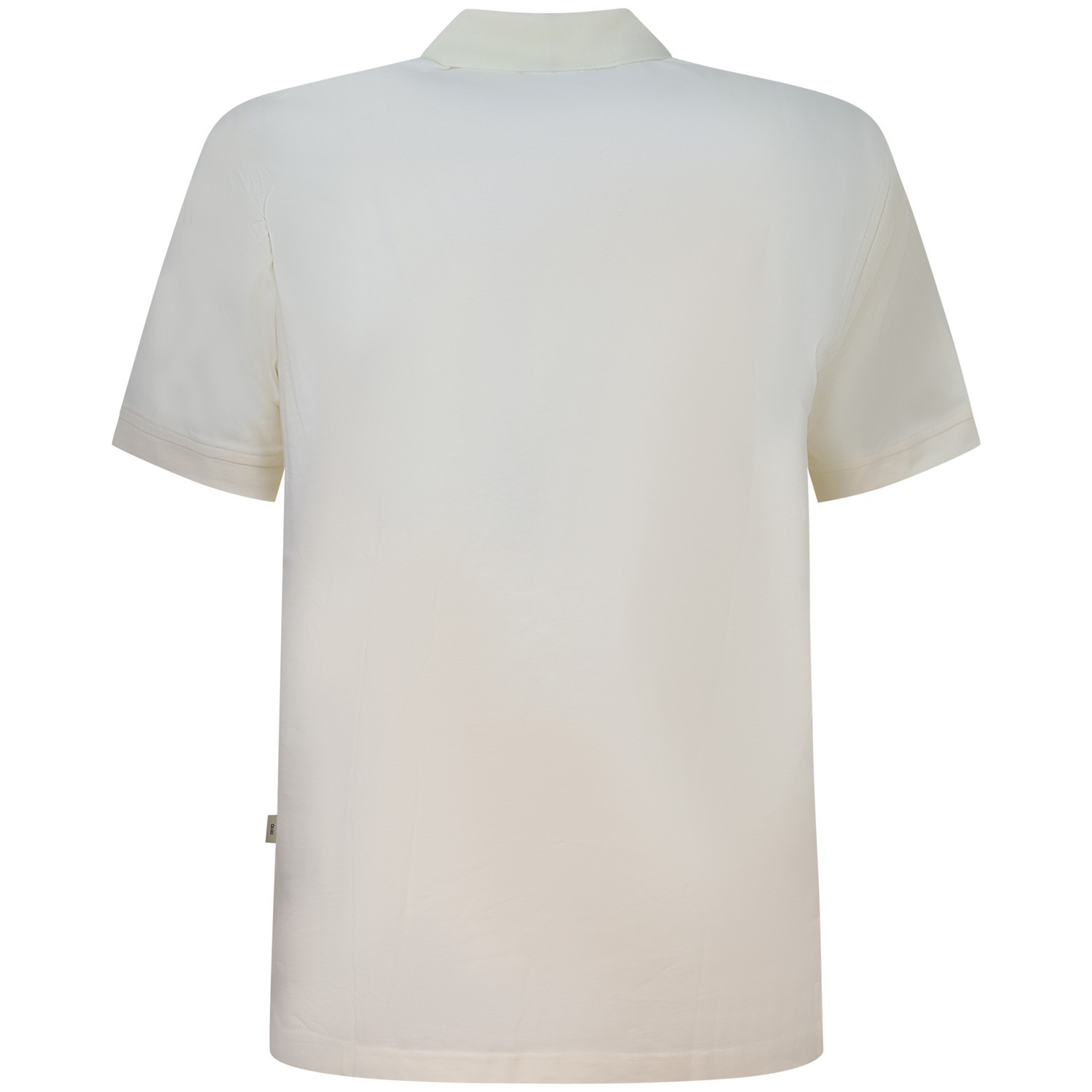 T-shirt in lino avorio per uomo 2