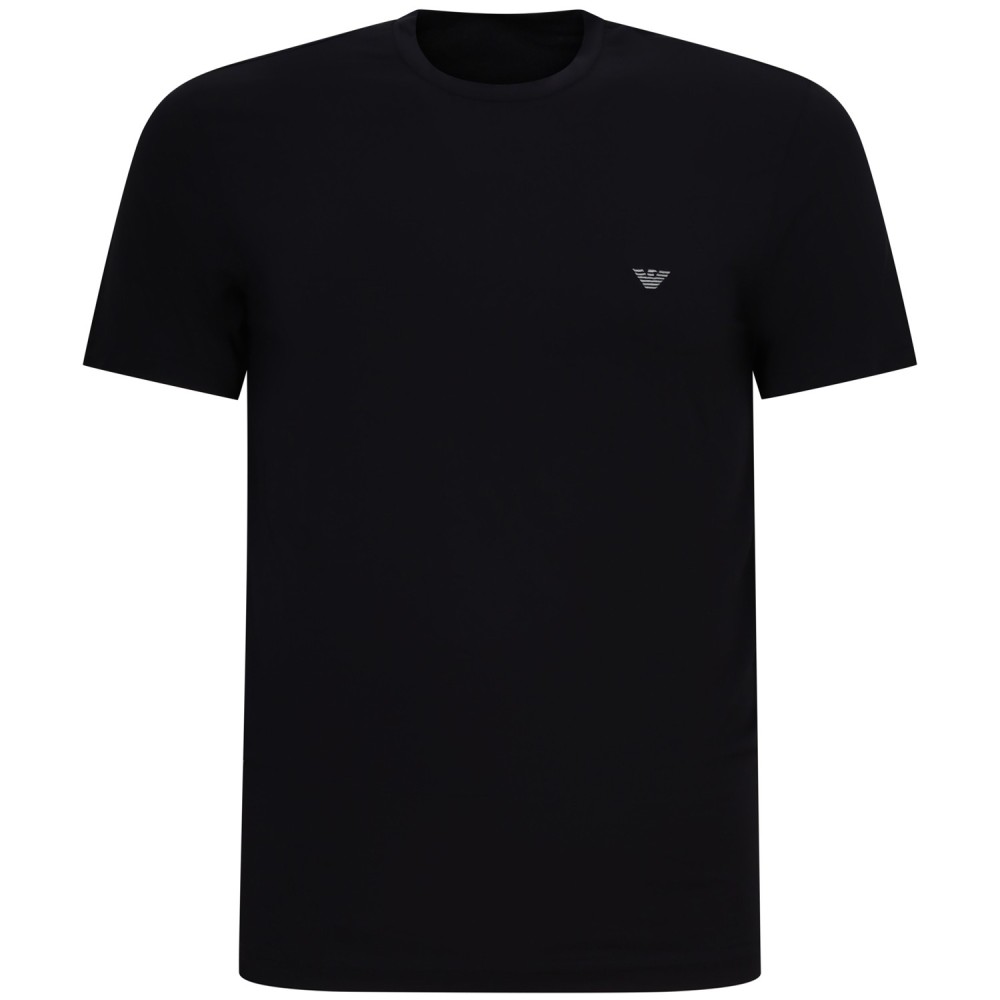 T-shirt nera  per uomo