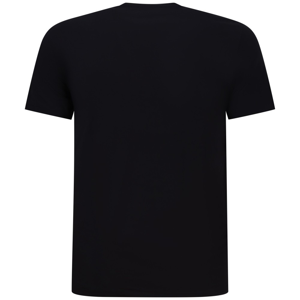 T-shirt nera  per uomo