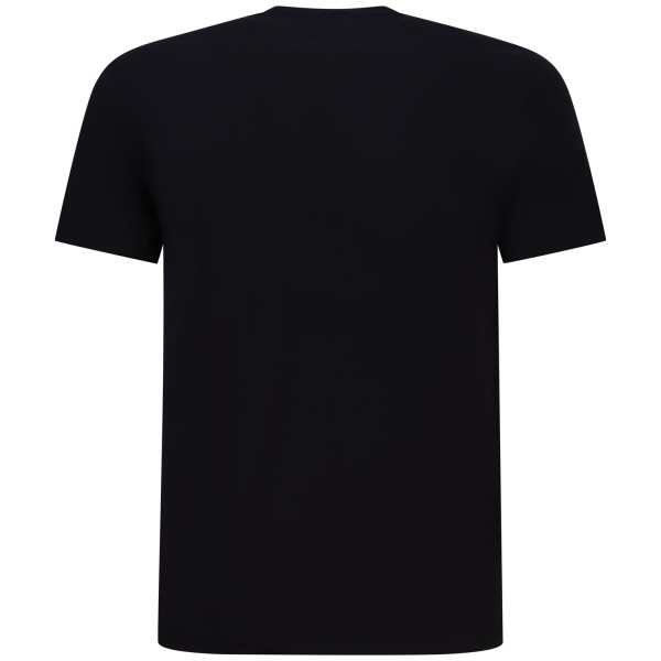 T-shirt nera  per uomo