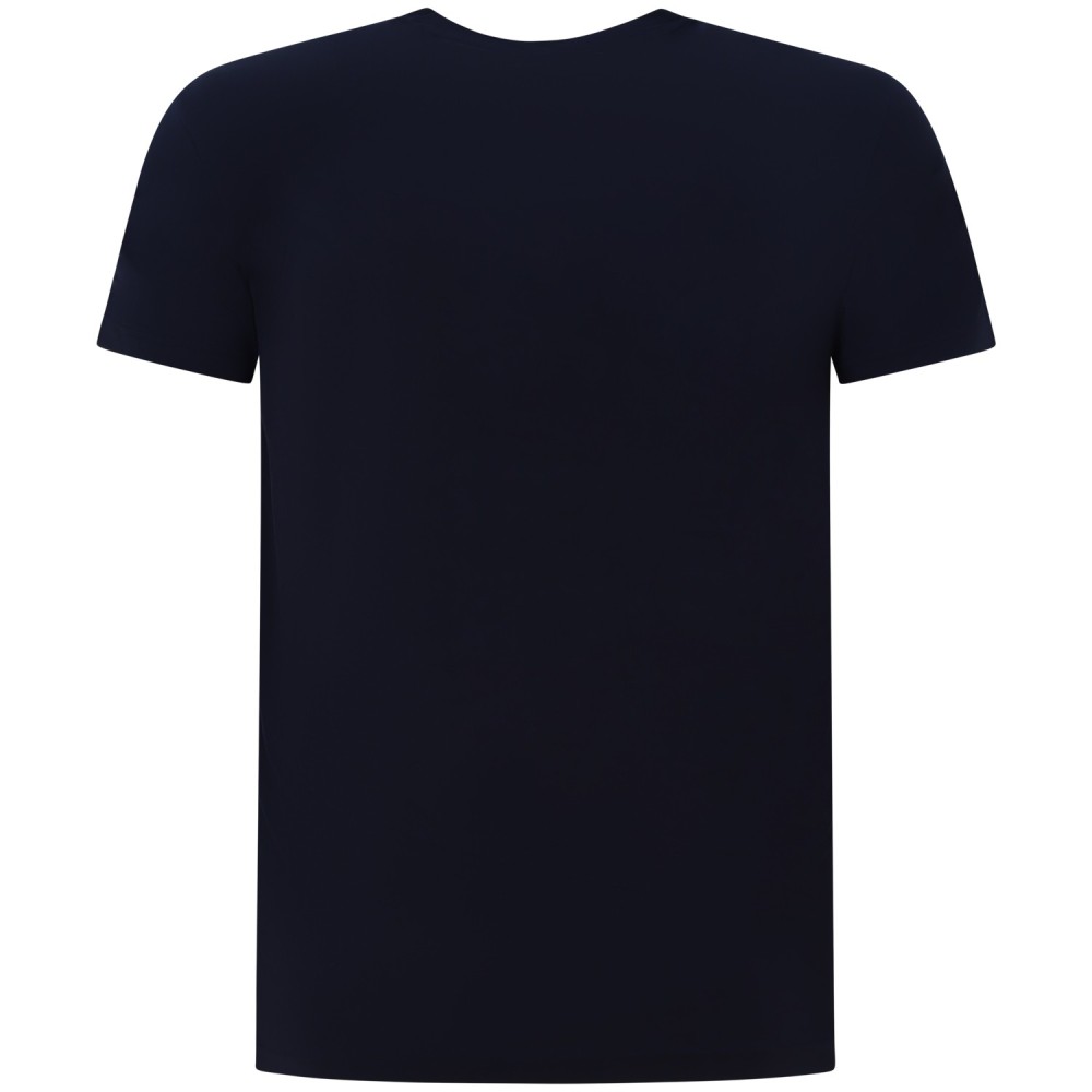 T-shirt blu per uomo
